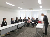 イタバシ株式会社 新入社員入社式
