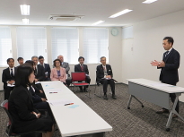イタバシ株式会社 新入社員入社式